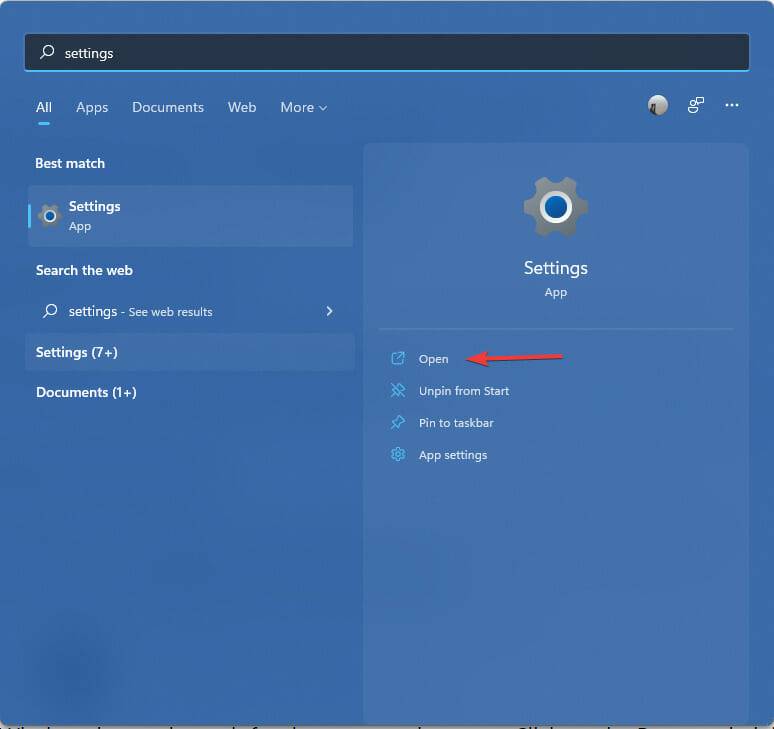Windows-Settings-option