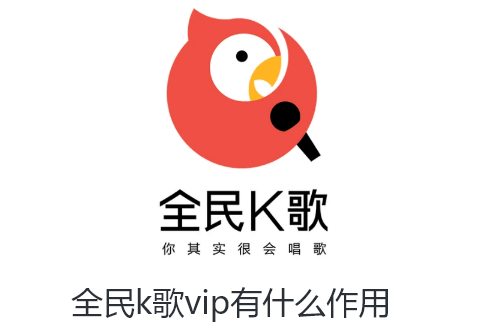 全民k歌vip有什么作用-全民k歌vip用处介绍