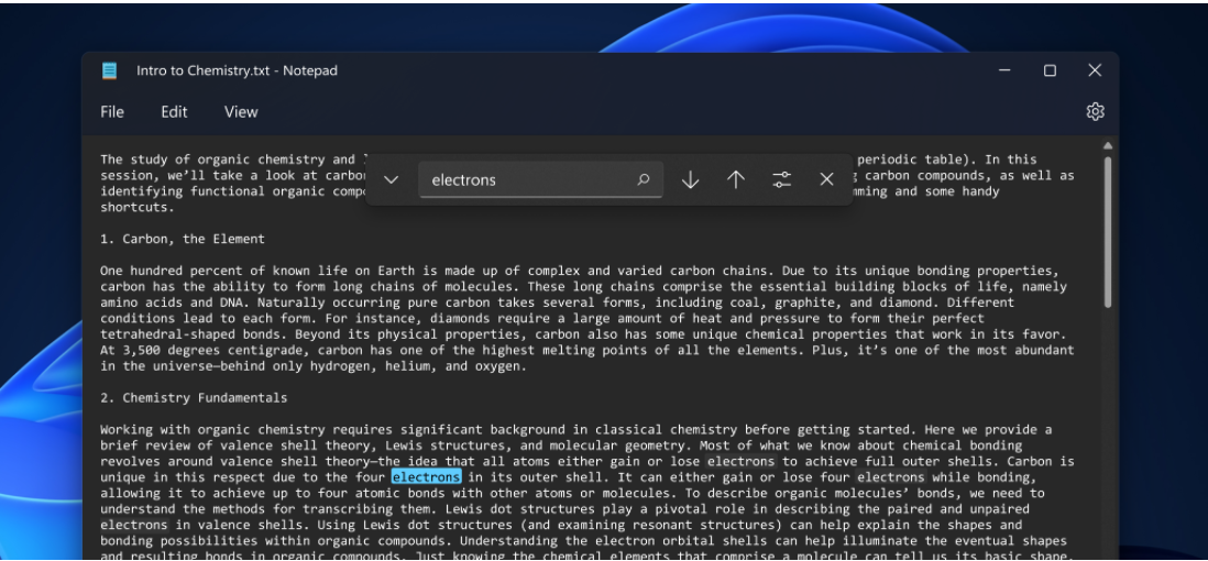 微软现在正在 Beta 频道中向 Windows 11 Insiders 推出新的记事本