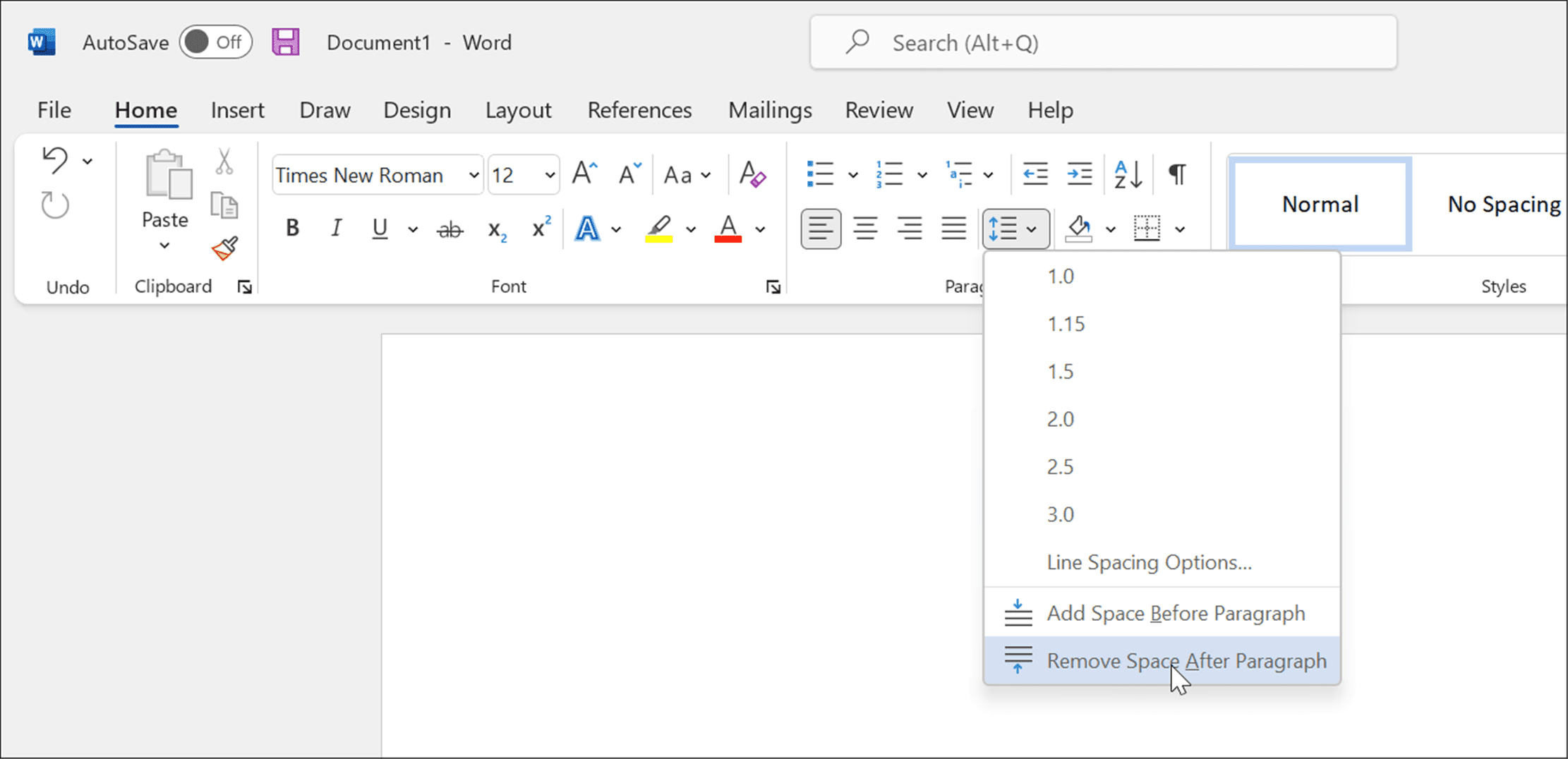 5-Remove-space-after-paragraph