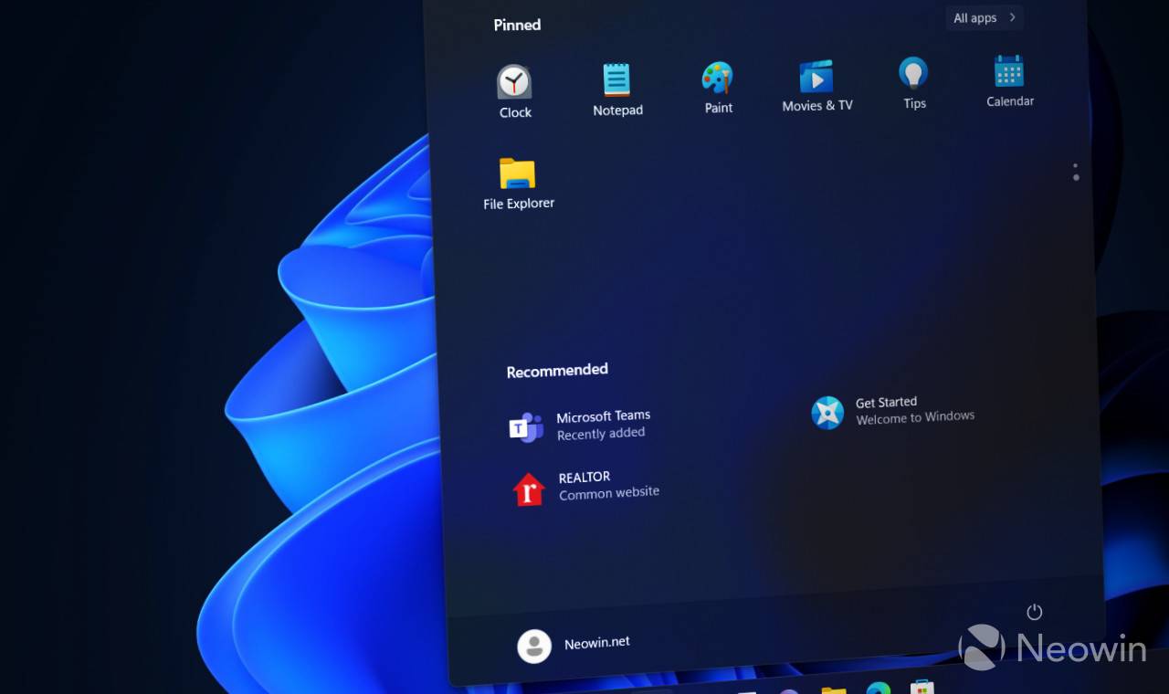 如何在 Windows 11 build 25247 中禁用“开始”菜单上的推荐网站