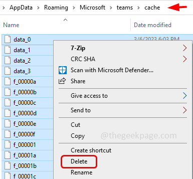 delete