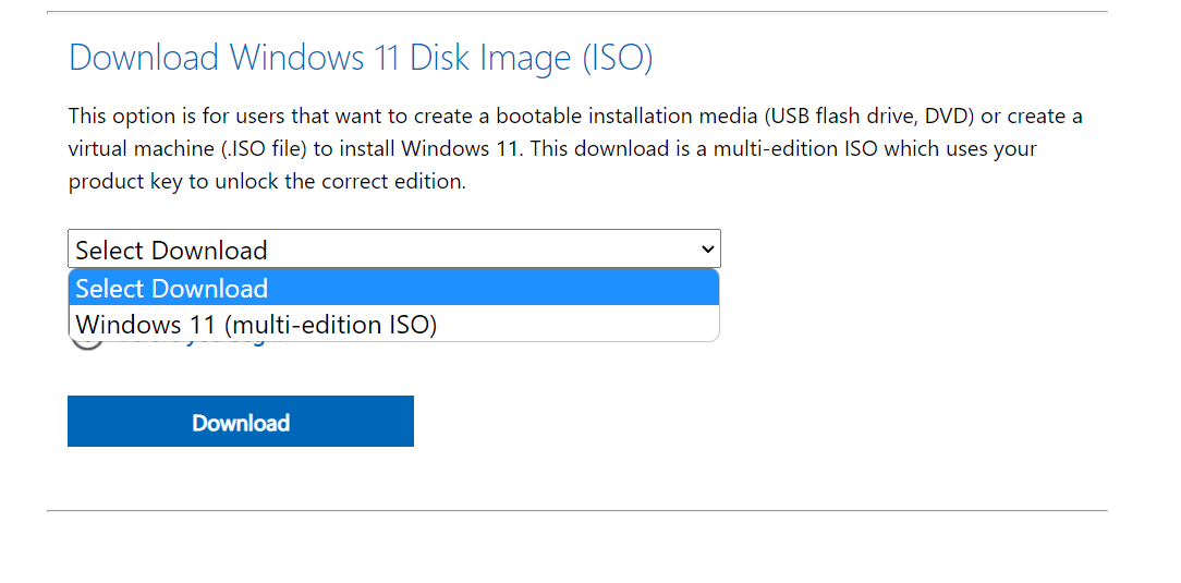 如何在没有产品密钥的情况下下载 Windows 11 ISO