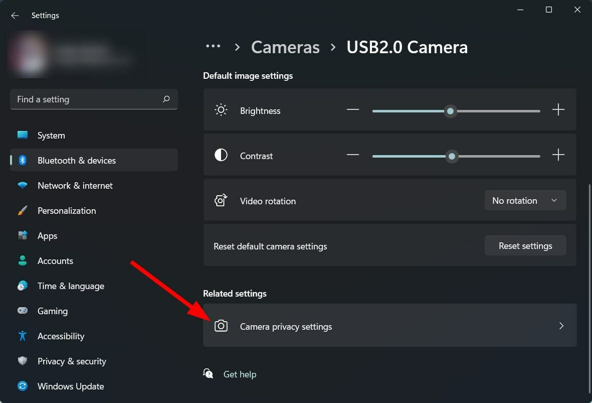 这是在 Windows 11 中更改相机设置的方法