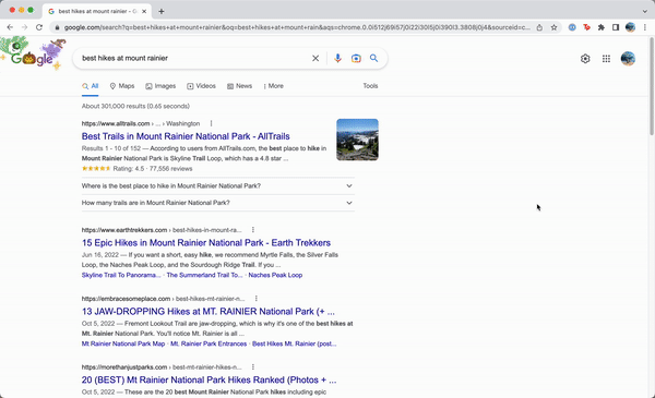 Chrome 加入全新Sidebar 让Google 搜索变得更方便