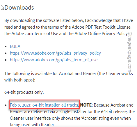 修复:错误 1722 较新版本已安装 Adobe Acrobat Reader DC 安装问题