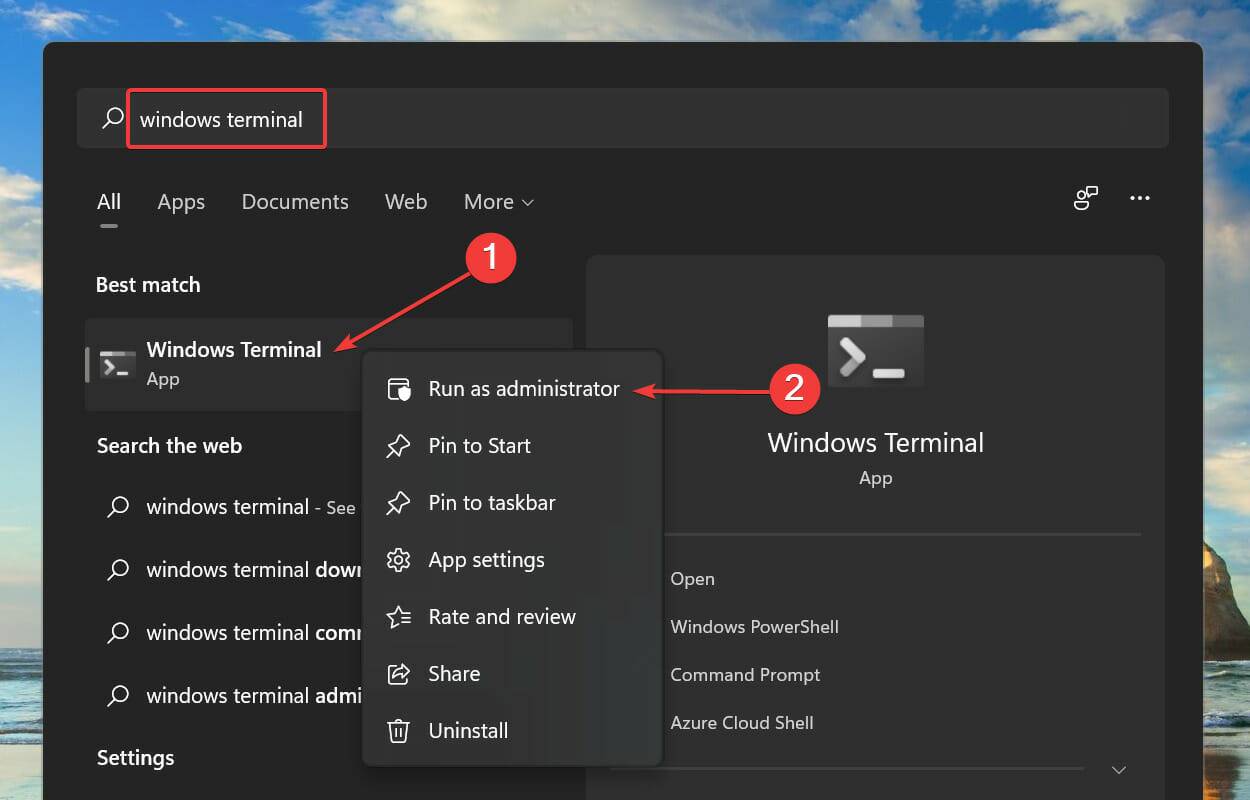 修复：Windows 筛选平台已阻止连接