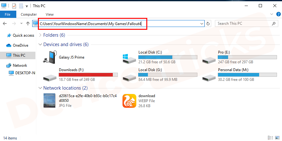 C-Users-YourWindowsName-Documents-My-Games-Fallout4