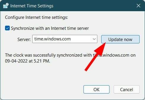 update-time