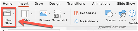 how-to-hide-text-until-clicked-powerpoint-insert-new-slide