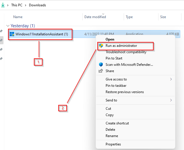 如何解决 Windows 11 安装助手消失的问题？