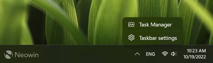 如何在 Windows 11“时刻 1”更新中启用右键单击以打开任务管理器