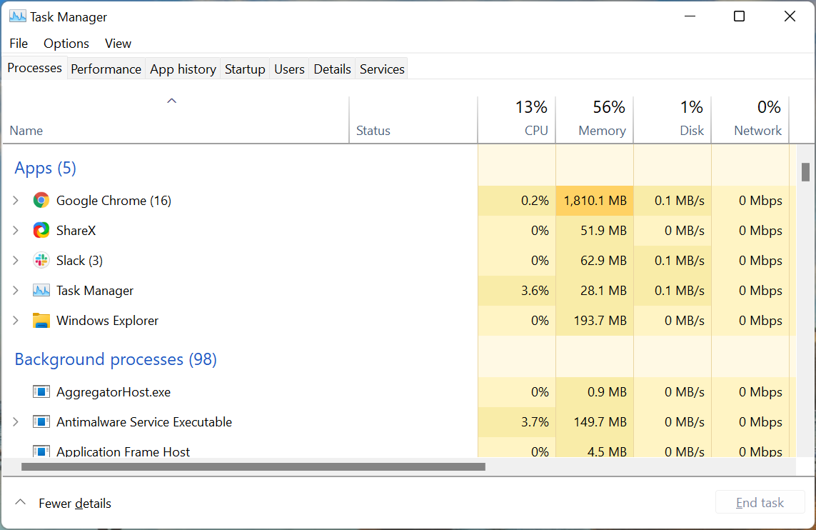 Windows 11 中未显示固定应用?应用这些修复