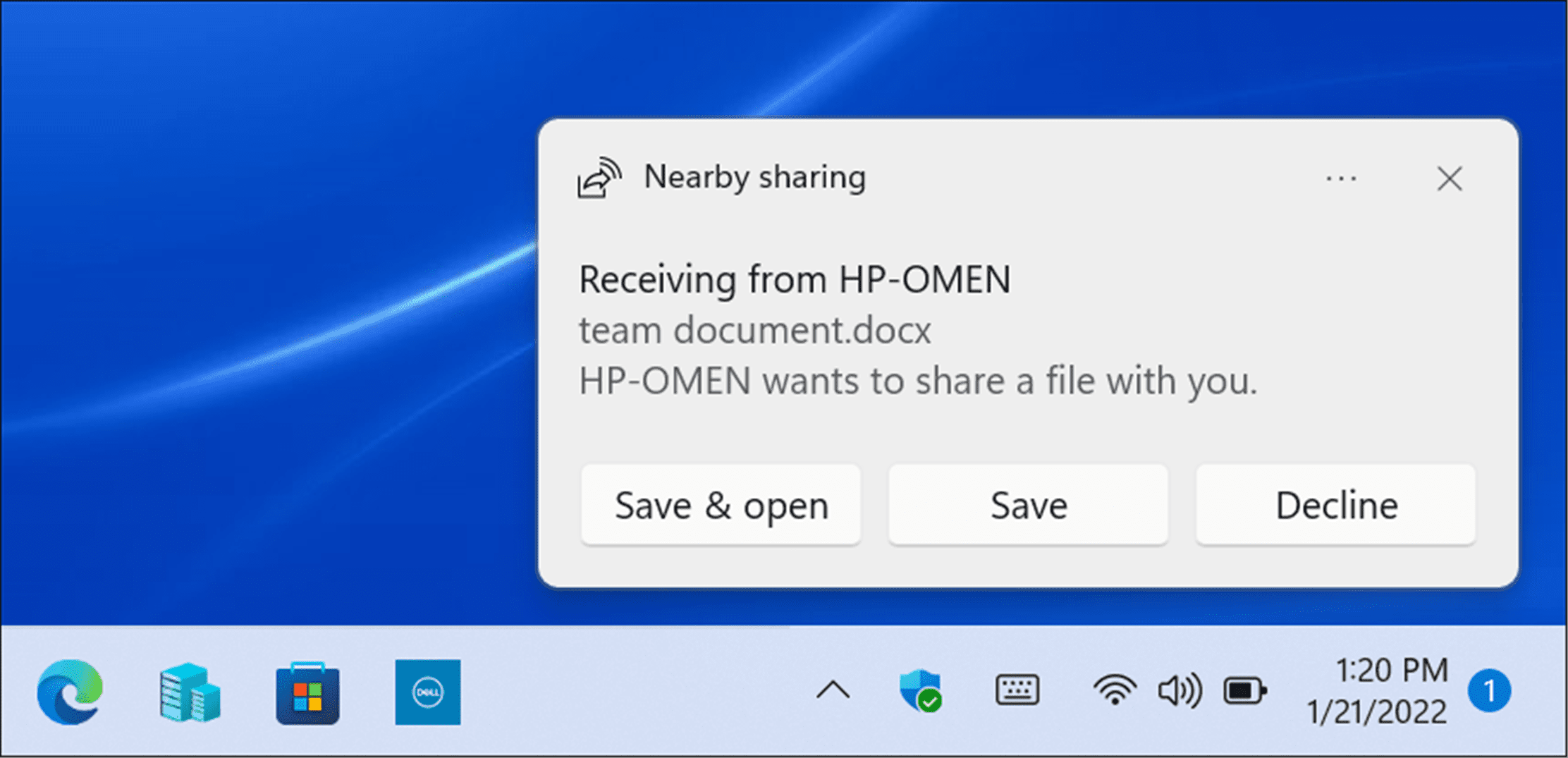 如何在 Windows 11 上使用附近共享