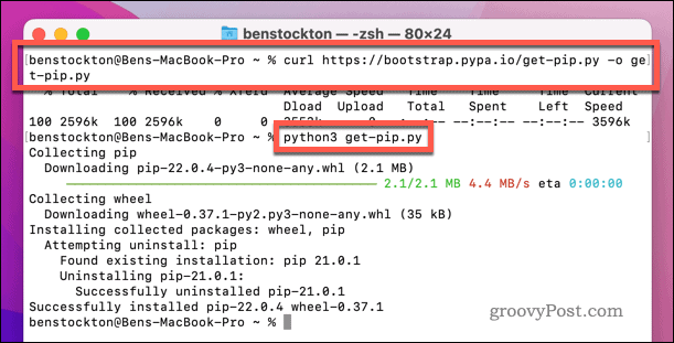 Mac-Install-PIP-Get-PIP