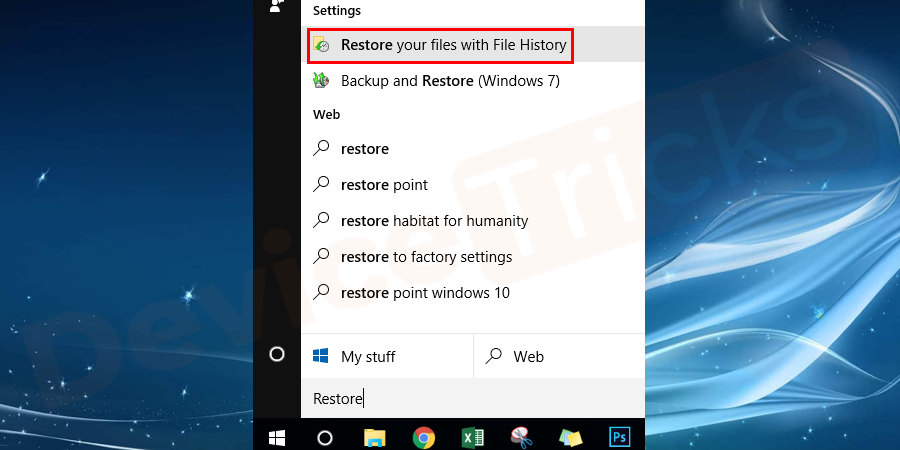 Restore