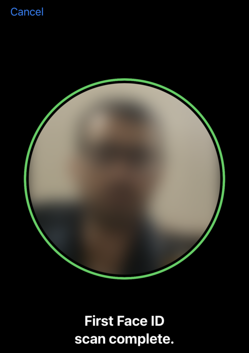 如何在 iPhone 上将眼镜添加到面容 ID