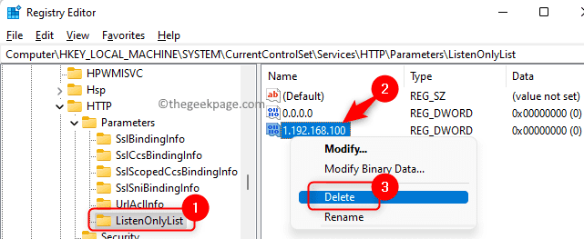 Registry-ListenOnlyList-subkey-delete-IP-address-other-than-default-min