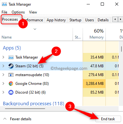 进程无法访问 Windows 11 / 10 上的文件错误修复