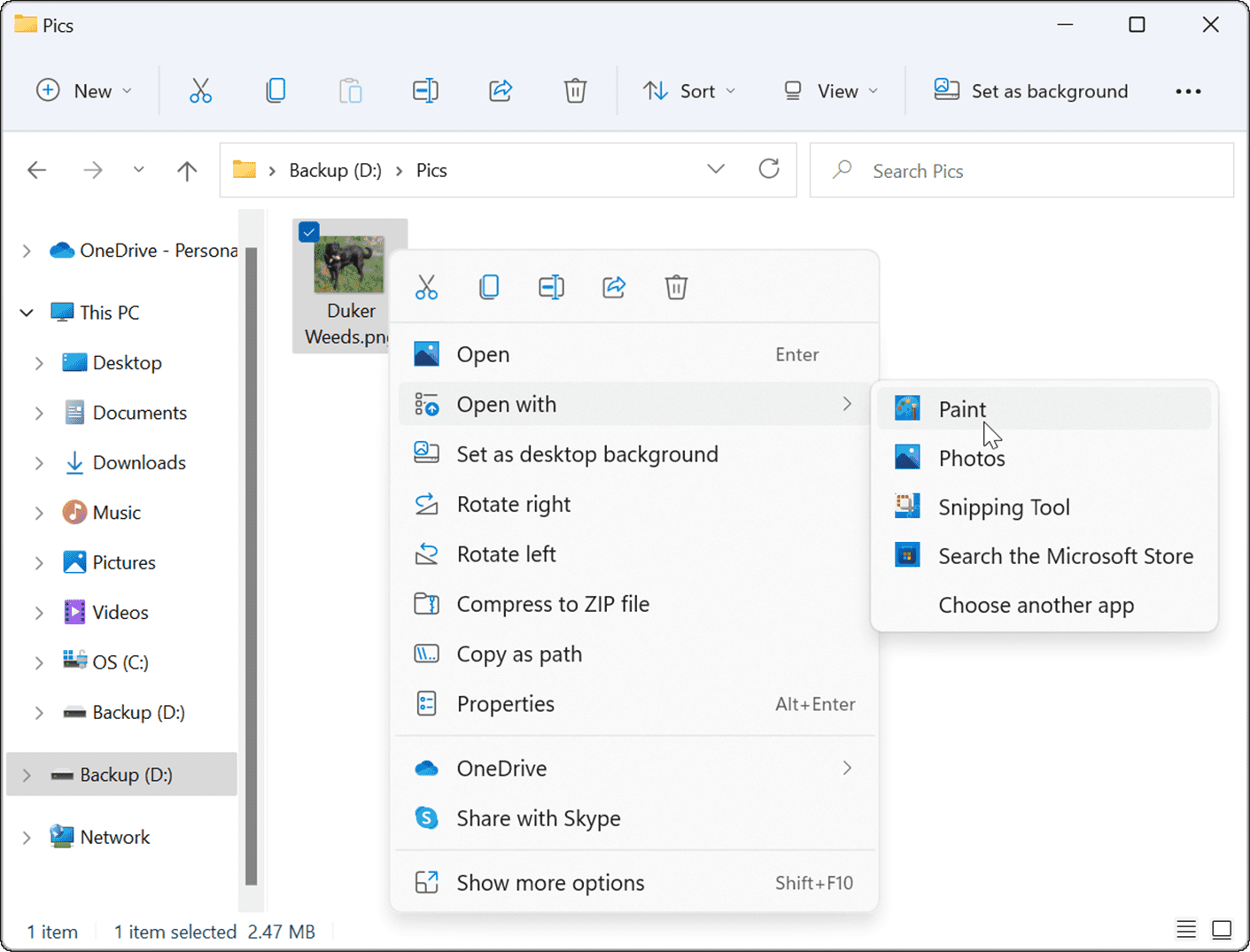 如何在 Windows 11 上将 PNG 转换为 JPG