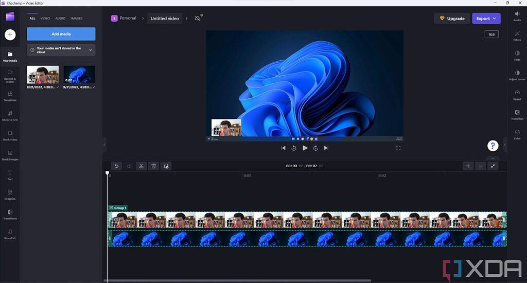 如何使用 Clipchamp，Windows 11 版本 22H2 中的新视频编辑器