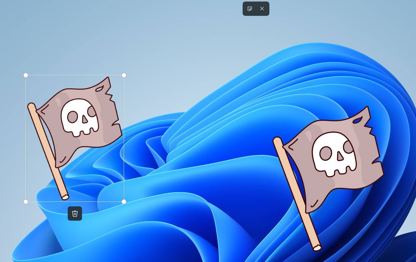 Placing-desktop-stickers
