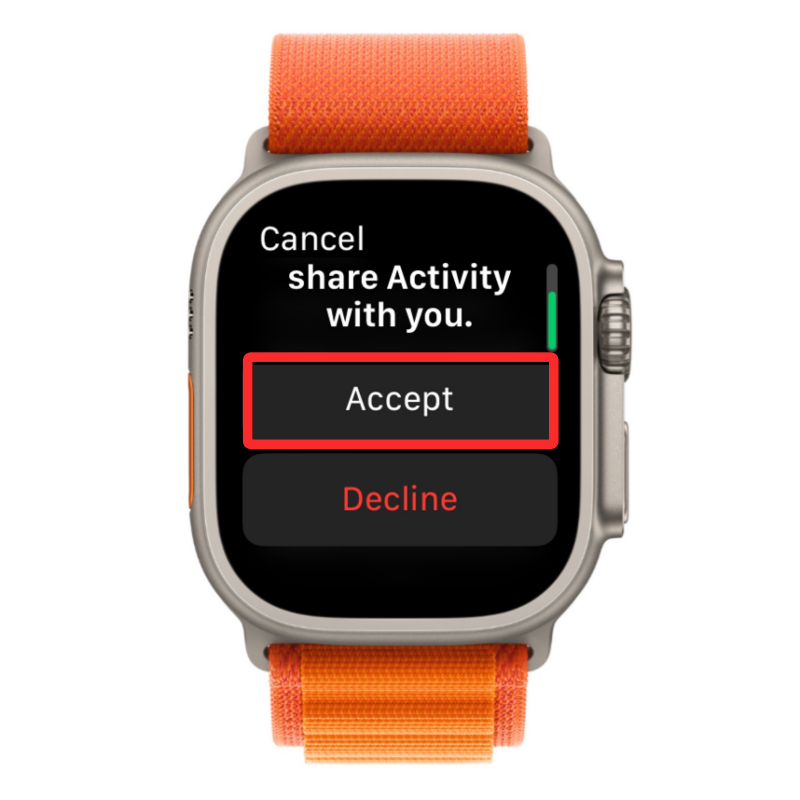 在 Apple Watch 上分享健身：分步教程