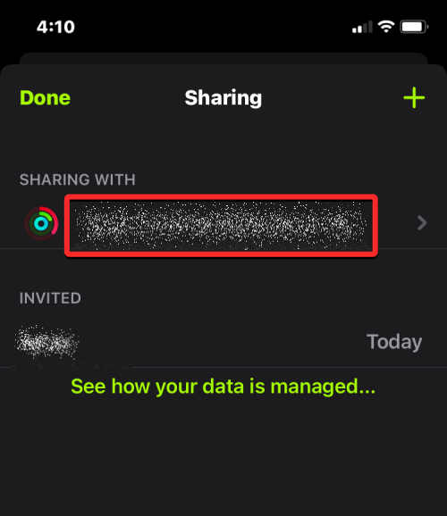 在 Apple Watch 上分享健身：分步教程