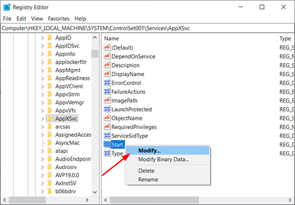 Modify-data