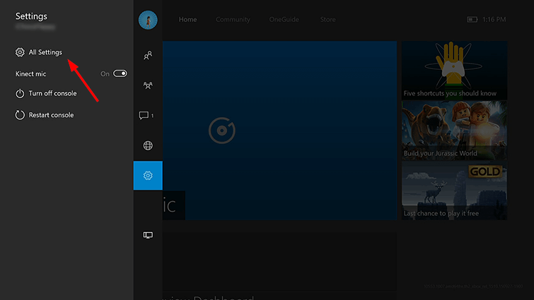 Xbox-all-settings