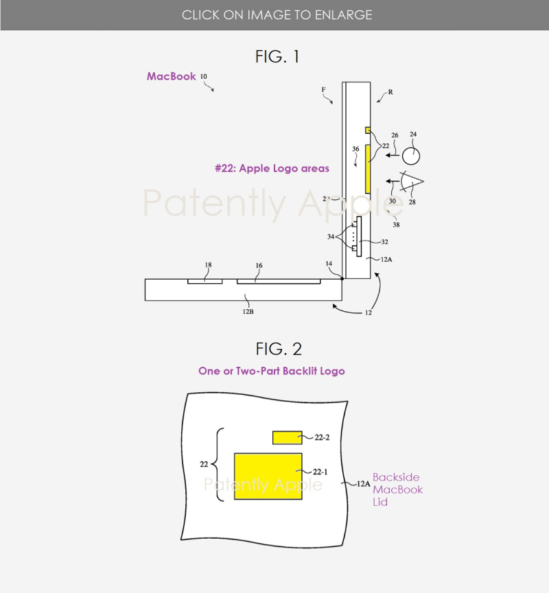 新专利显示 MacBook 发光苹果标志将采用全新方法