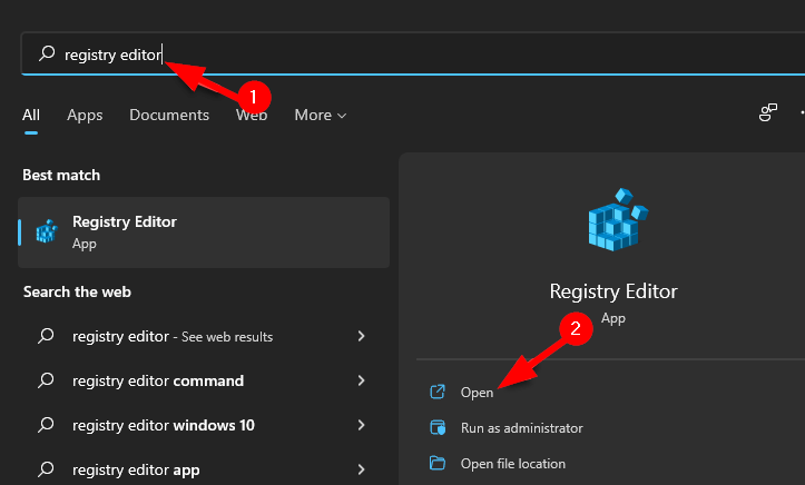 Registry-editor
