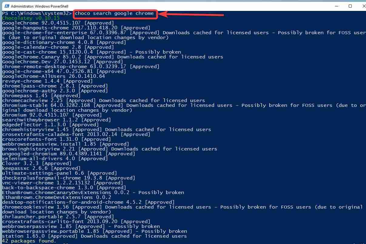 如何使用 PowerShell 在 Windows 11 上安装 Chocolatey