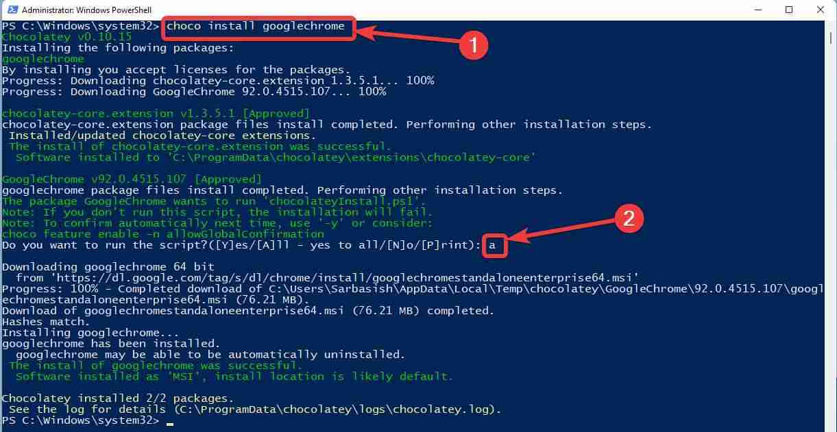 如何使用 PowerShell 在 Windows 11 上安装 Chocolatey