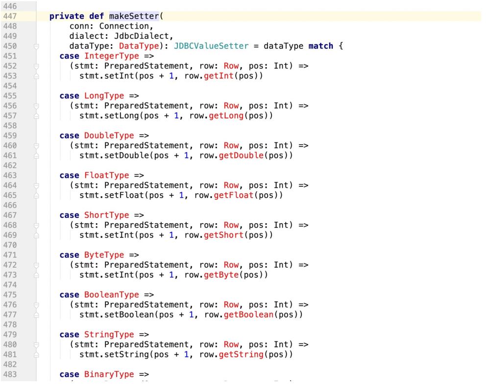 如何使 Spark SQL 支持 MySQL 的 Update 操作？