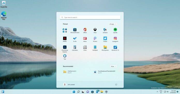 Windows 11 KB5010414 意外隐藏开始菜单,微软回应