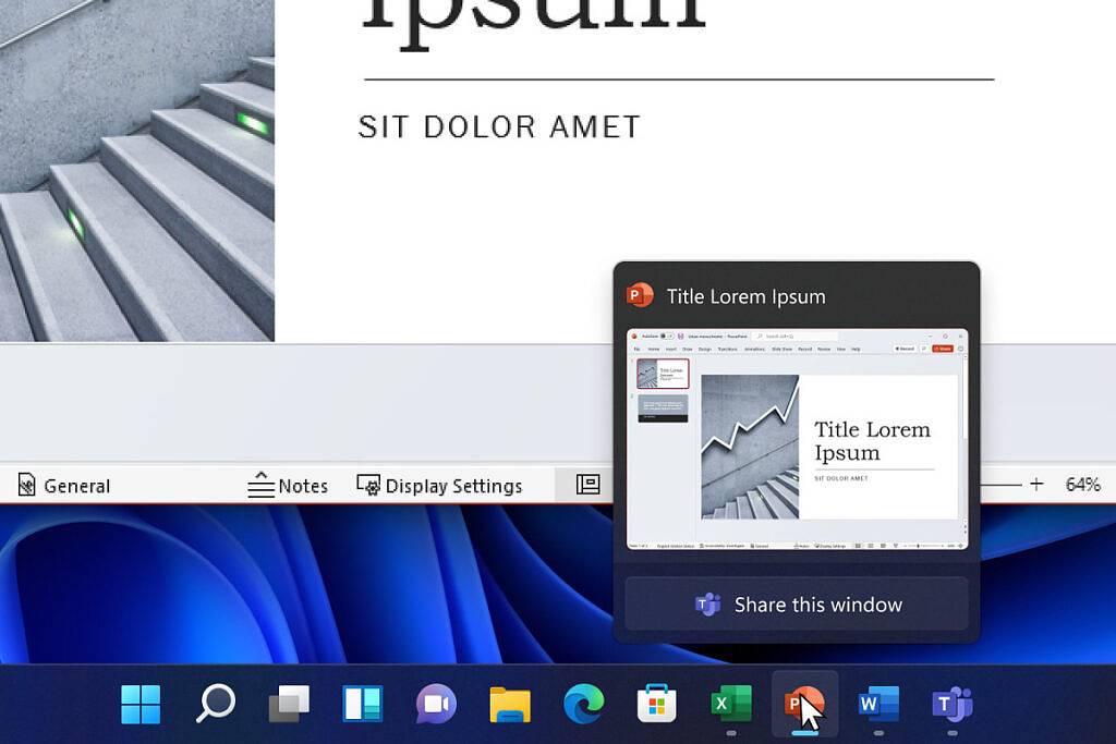 Windows 11最新版本为Beta和Release Preview Insiders带来天气任务栏功能- Build 22000.526