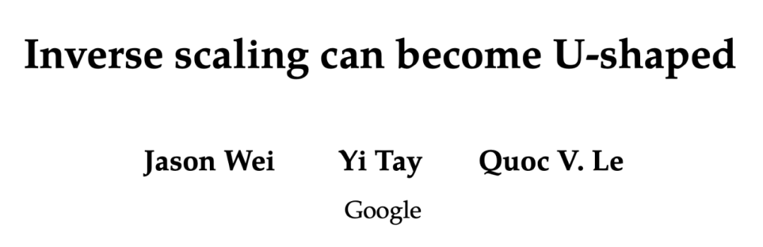 模型越大,表现越差?谷歌收集了让大模型折戟的任务,还打造了一个新基准
