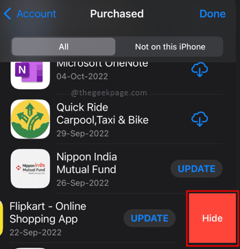如何从App Store隐藏iPhone应用程序的购买历史记录