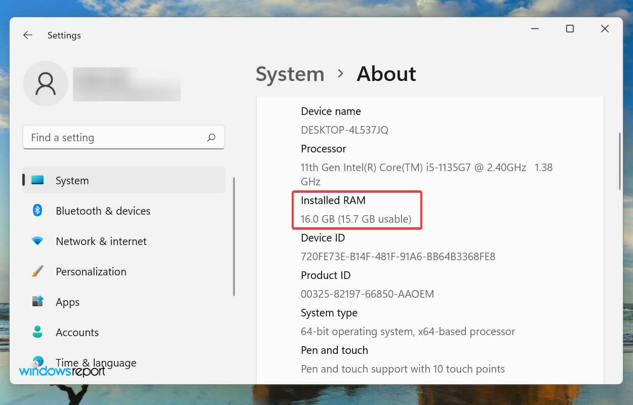 Windows 11 没有使用所有可用的 RAM?立即修复