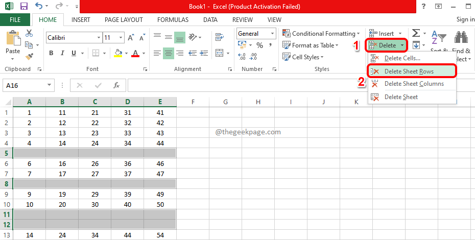 如何在 Microsoft Excel 中删除空白行：快速轻松