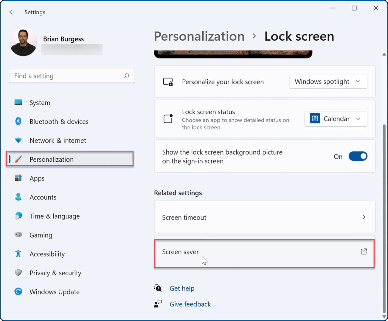 如何在 Windows 11 和 10 上将照片设置为屏幕保护程序