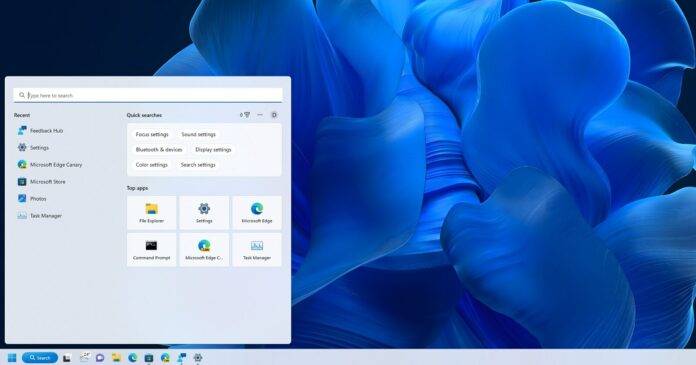 Windows 11 上新的巨型搜索栏?微软正在研究“修复”