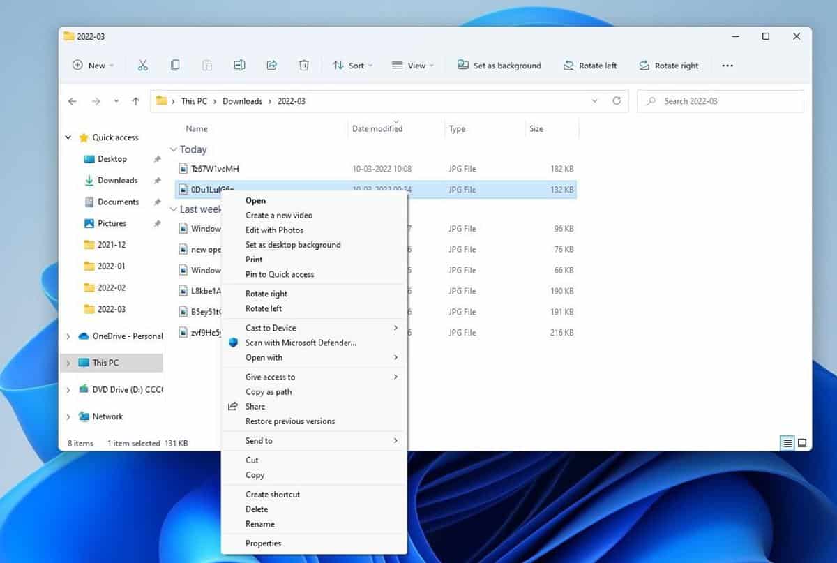 Windows 11 Insider Preview Build 22572 让你可以直接访问文件资源管理器的旧菜单,增加了两个股票应用程序