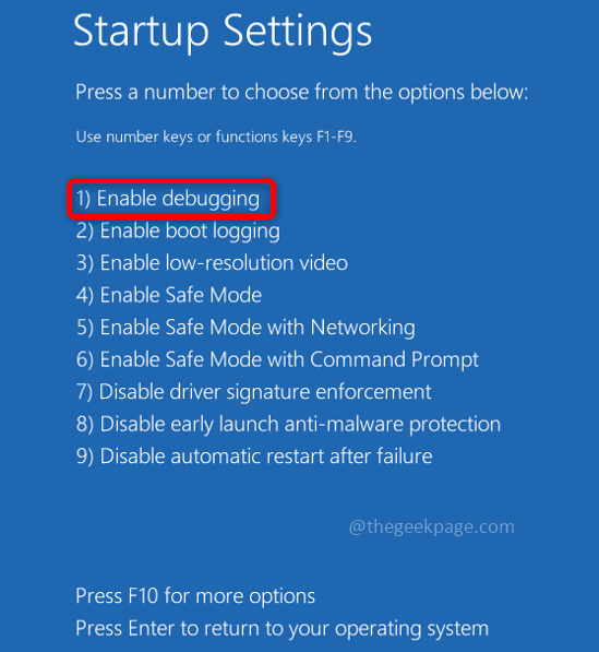 enable_debugging