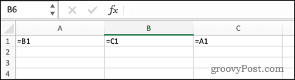 如何在 Excel 中查找循环引用