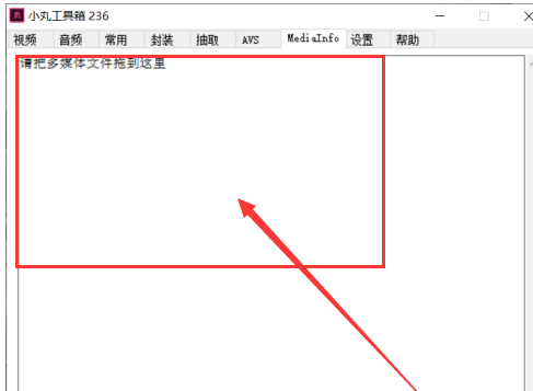 小丸工具箱如何查看媒体文件信息