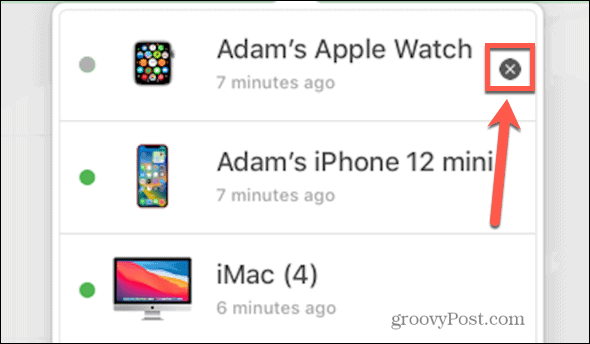 如何断开 Apple Watch 的连接