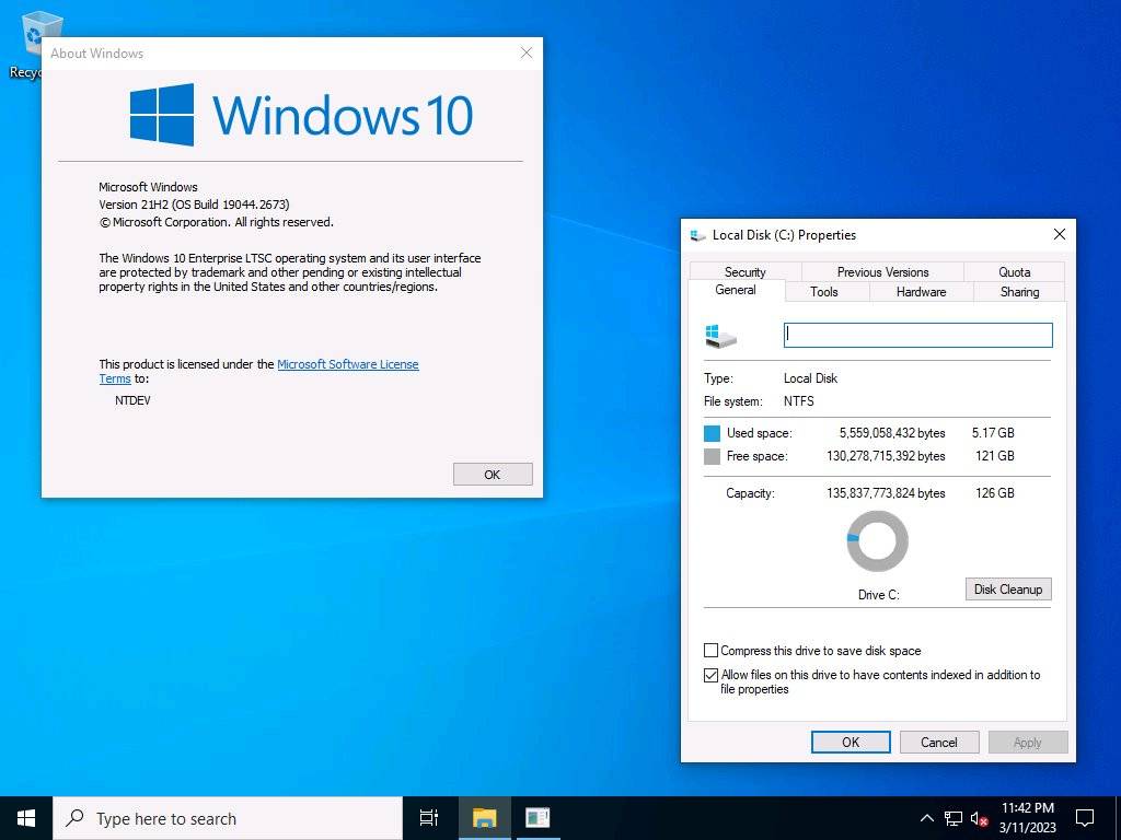 Tiny10 使 Windows 10 在(非常旧的)PC 上经久耐用