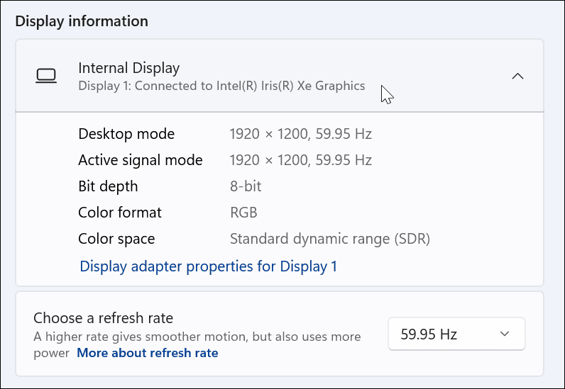 如何在 Windows 11 上检查您的显卡